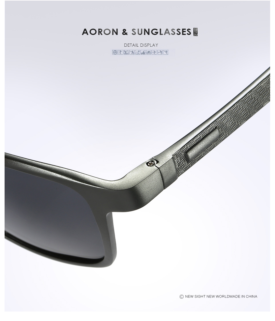 Gafas de sol polarizadas para ciclismo y pesca de aluminio_voghion.com