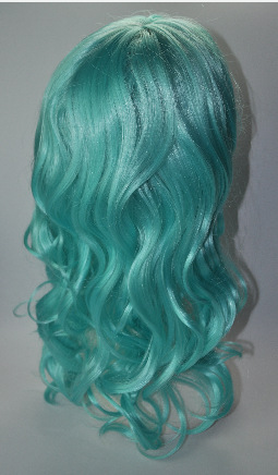 Peluca popular de estilo europeo y americano cos/fiesta fiesta fiesta de vacaciones casco fábrica cabello liso