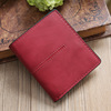 Summer short wallet, ultra thin retro card holder, Korean style