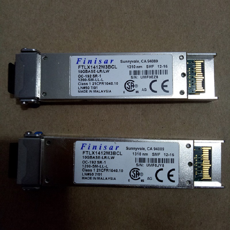 华为传输 Finisar 1310nm SMF 12-16光模块