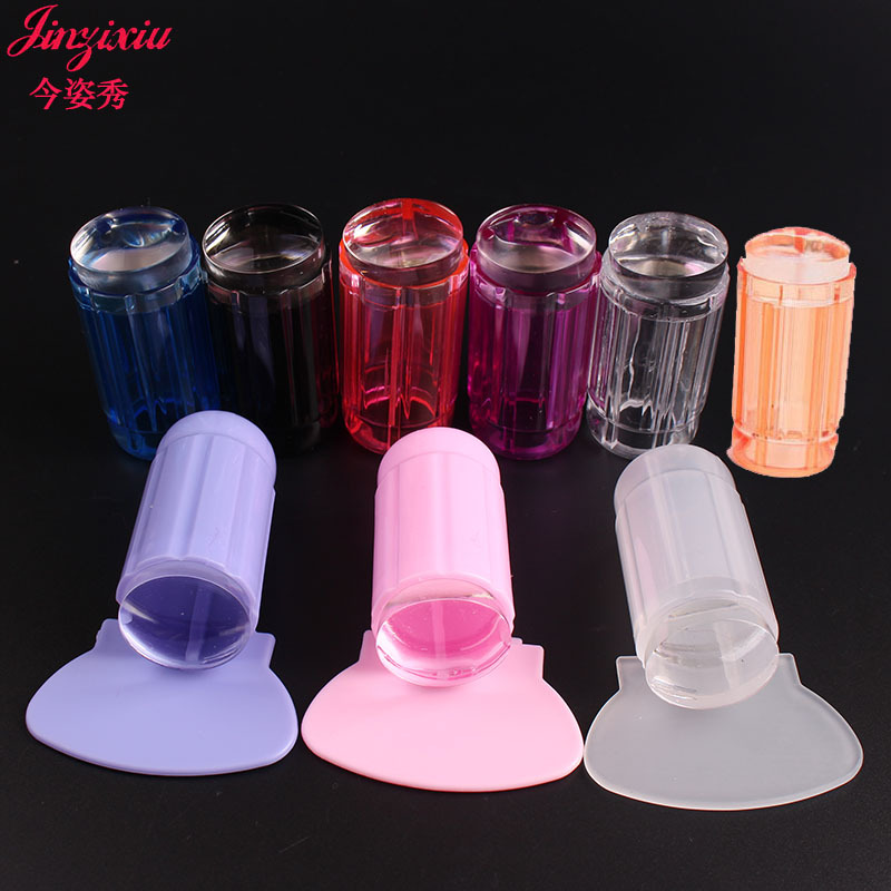 New transparent silicone seal for nail a...