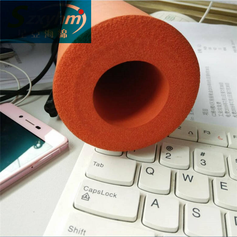 工业橡塑空心黑色管套 NBR无气味保温管直销手把套