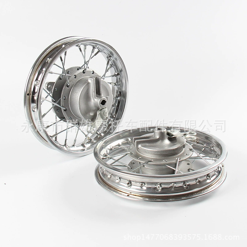 Gaussai аксессуары для модификации обезьяны внедорожного мотоцикла 10inch гальванические передние и задние колеса барабанный тормоз барабанный сердечник проволочная ступица колеса стальной обод