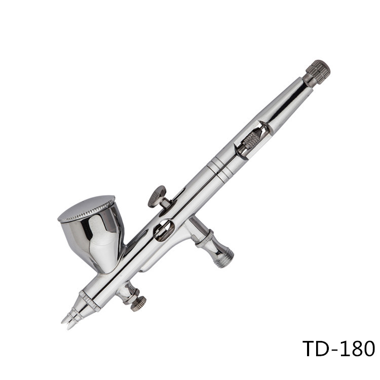 供应0.25mm口径9cc上壶风量可调节模型喷笔 TD-180