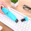 Keyboard, small handheld vacuum cleaner home use, electric hygienic laptop, brush