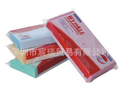 金佰利 94164 WYPALL* 强韧型彩色清洁擦拭布(绿色) 吸油擦拭布