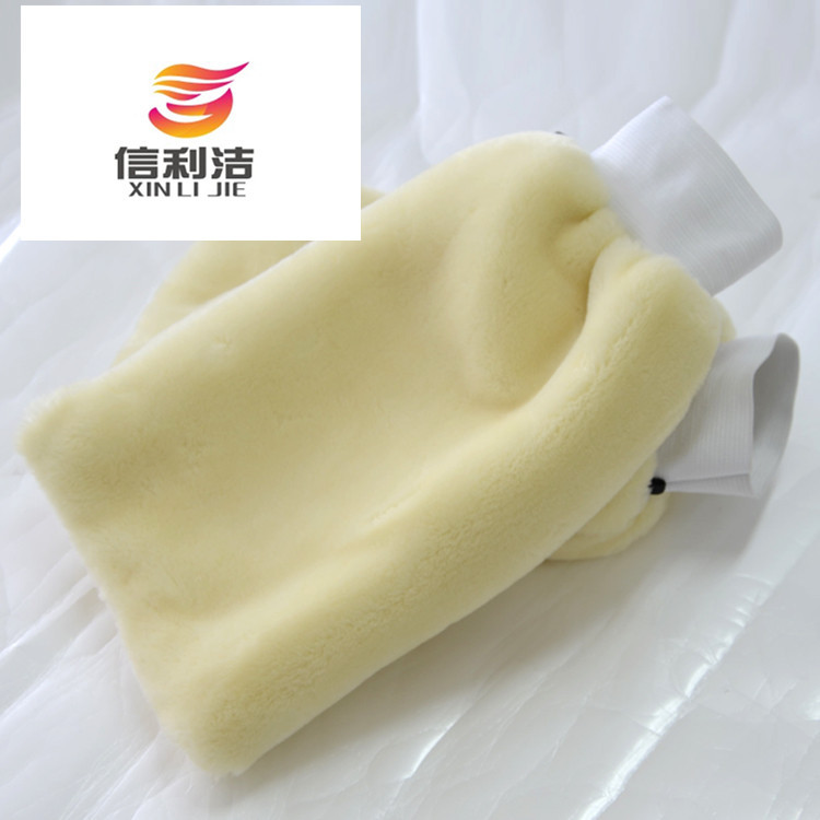 仿羊绒擦车手套厂家批发仿羊绒擦车手套直销汽车用品
