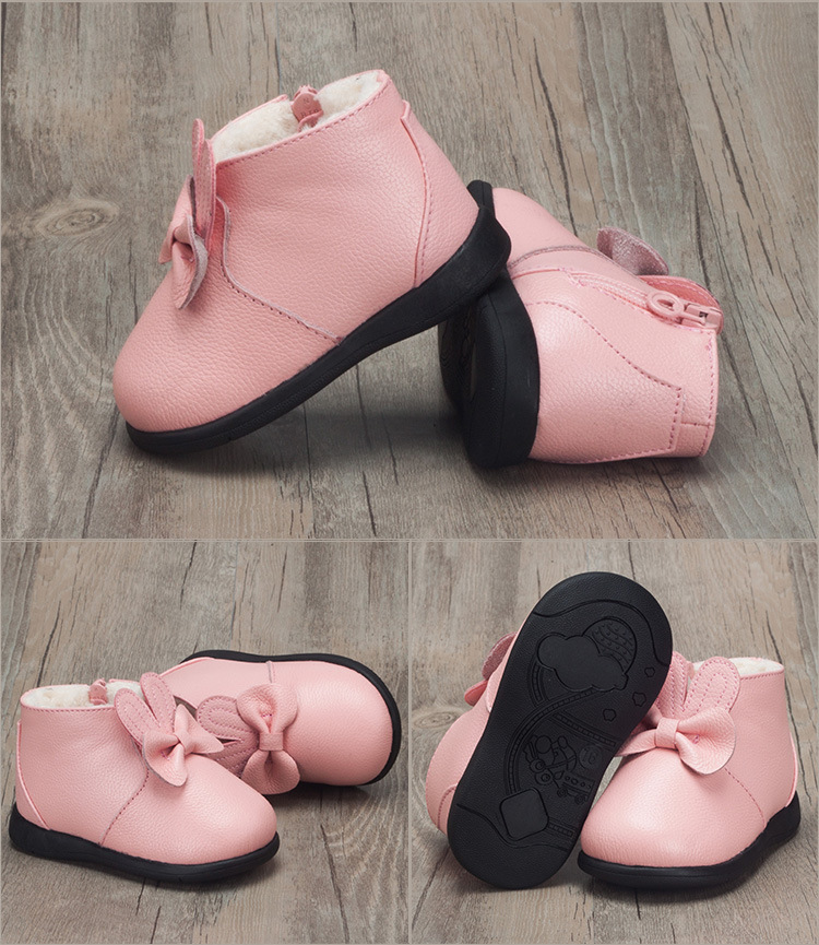 Chaussures bébé en cuir véritable - Ref 3436835 Image 15