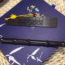 木质书签竹节笔礼盒 紫光檀商务办公礼品套装 创意毕业纪念品
