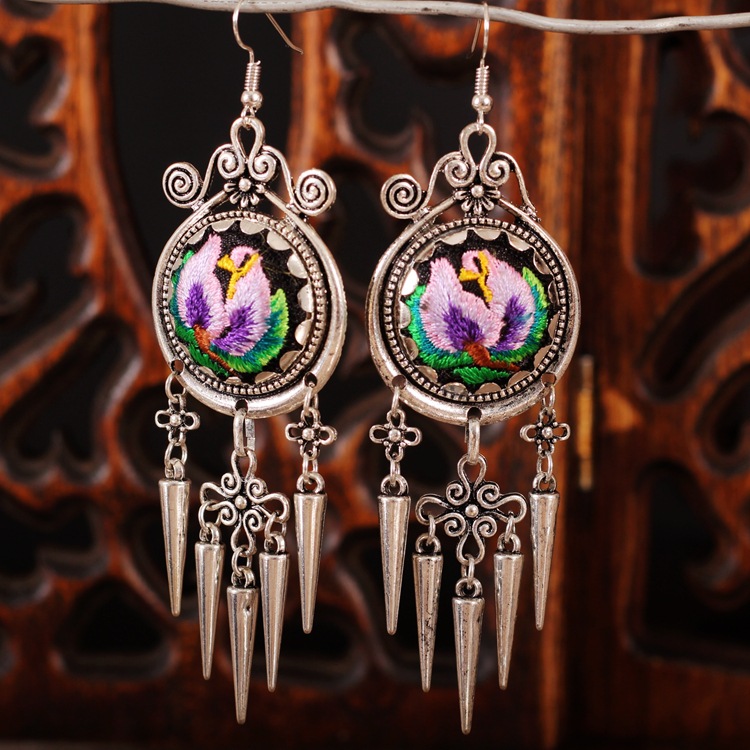 ethnic earrings from Yunnan province