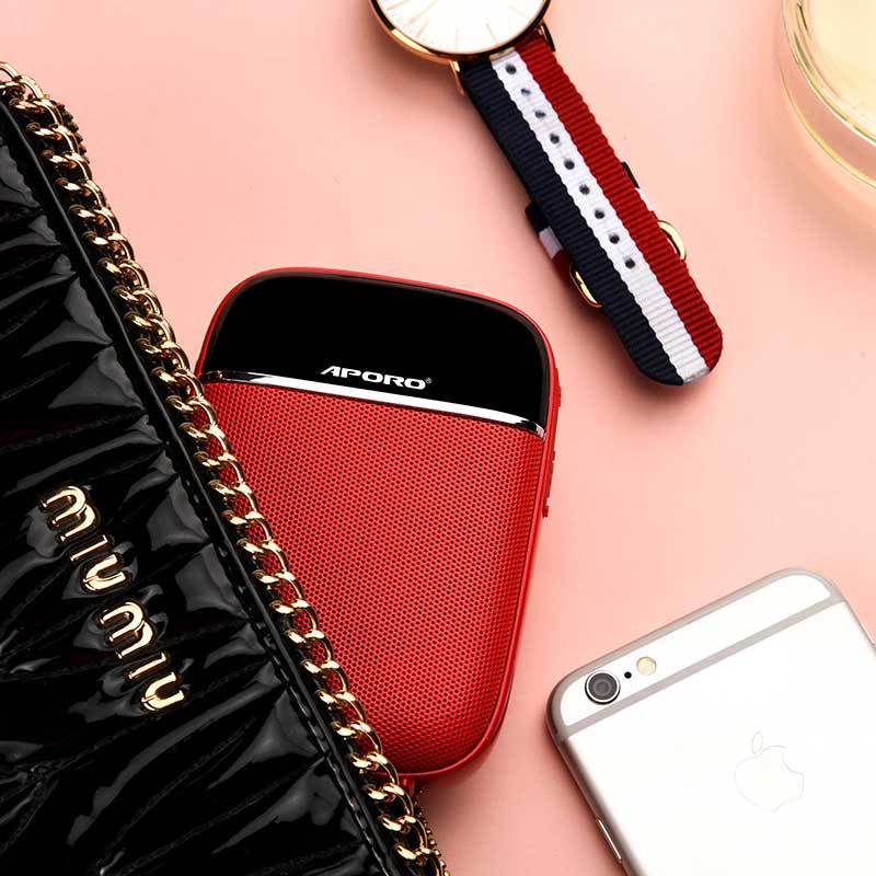 APORO T2UHF蓝牙无线小扩音器教师导游迷你腰挂喇叭蜜蜂厂家直销