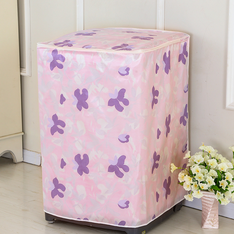 紫色花瓣洗衣罩