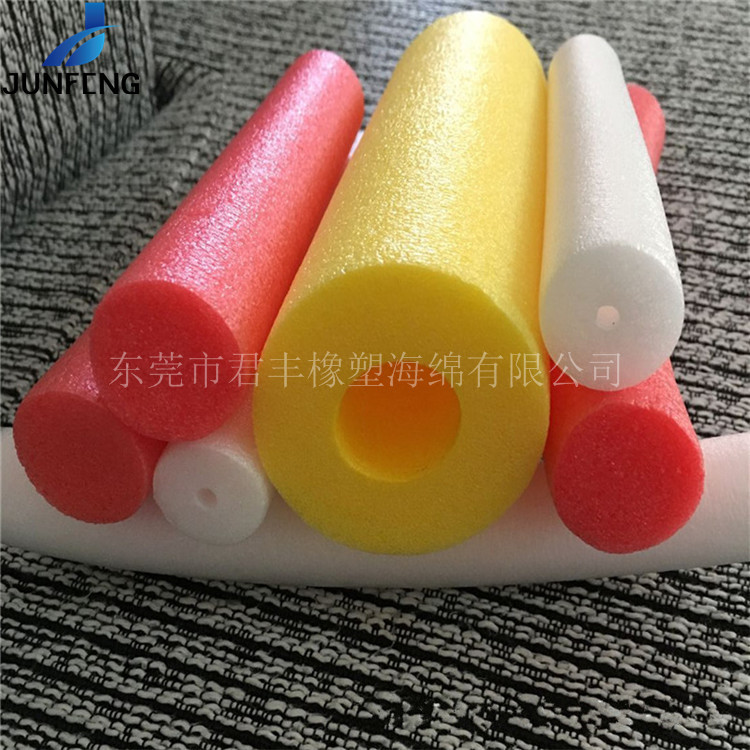 珍珠绵柱子彩色珍珠绵管EPE管聚乙烯发泡管泡沫棒海绵管棒