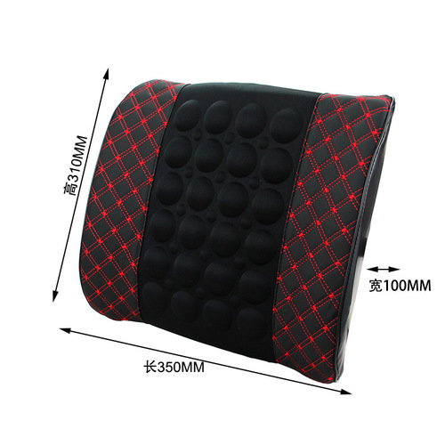 Car Lumbar Electric Massage Cushion Car Lumbar Pillow Car Lumbar Cushion Seat Back Lumbar Support Lumbar Cushion