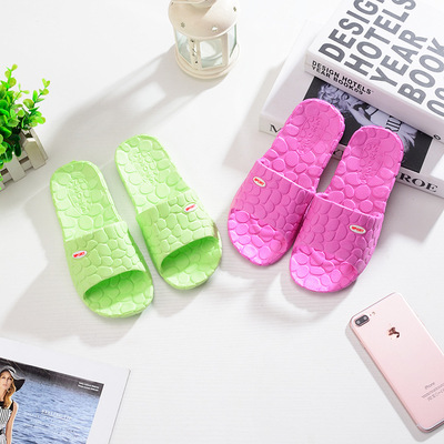 summer non-slip Bath slippers indoor Home Furnishing take a shower sandals  men and women lovers Home hotel slipper wholesale
