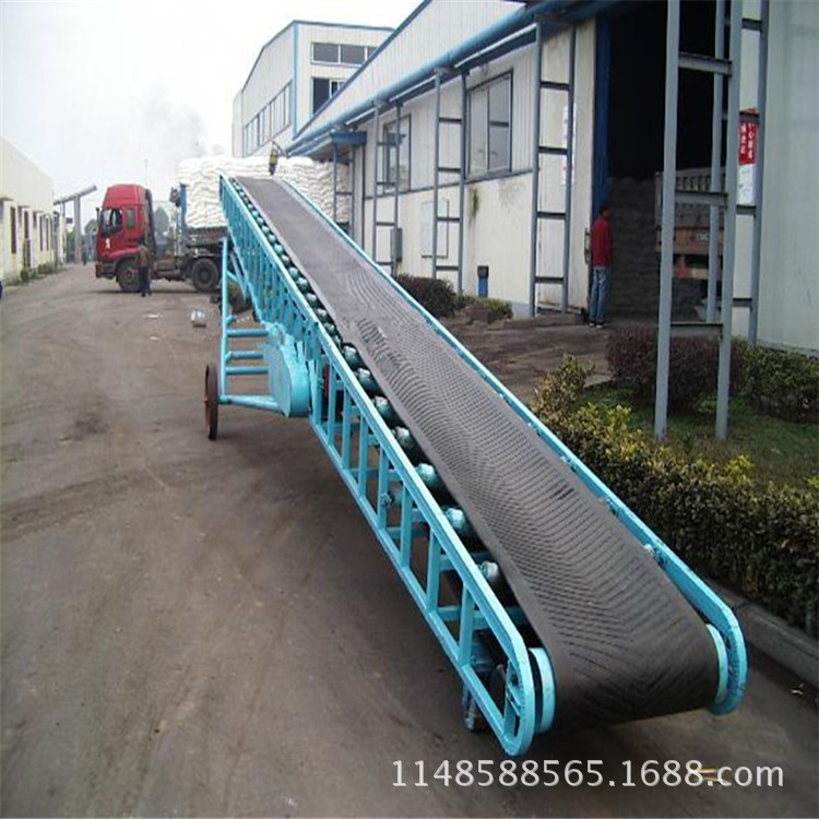 皮带输送机 移动式输送机 自动升降输送机 防滑皮带式