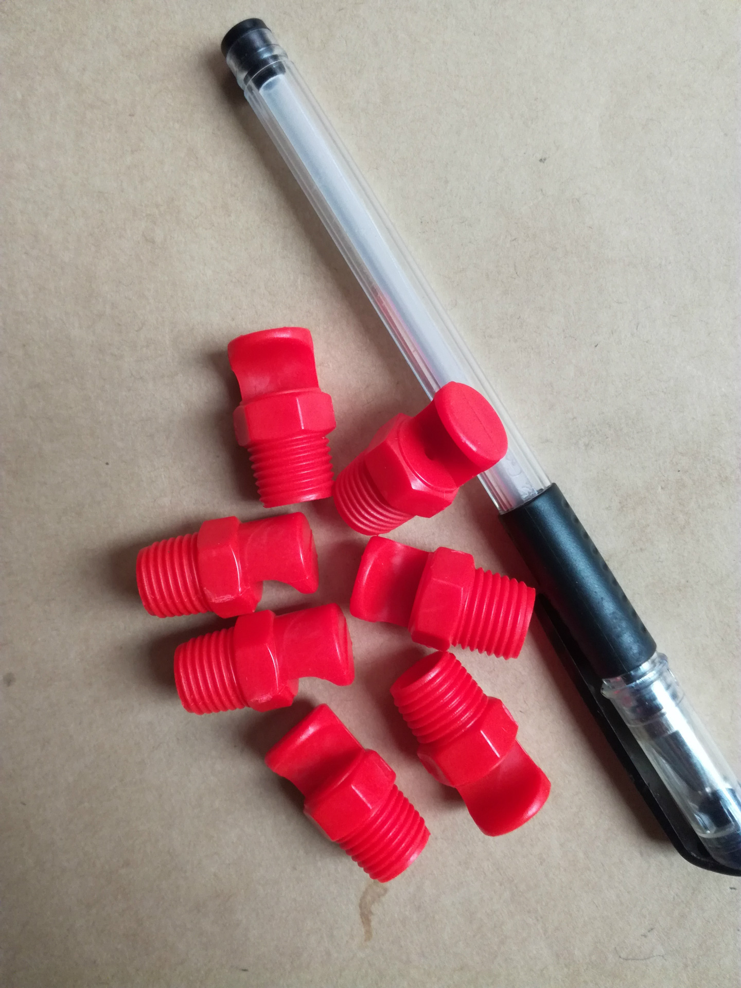 加湿润滑清洗喷嘴  W型广角扇形喷嘴 塑料喷嘴