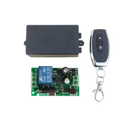 220V single-channel wireless remote switch 433 remote controller smart home curtain light and power switch controller