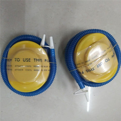 Large 4.5-inch yellow foot pump inflatable pump wedding festival balloon pump yoga ball pump