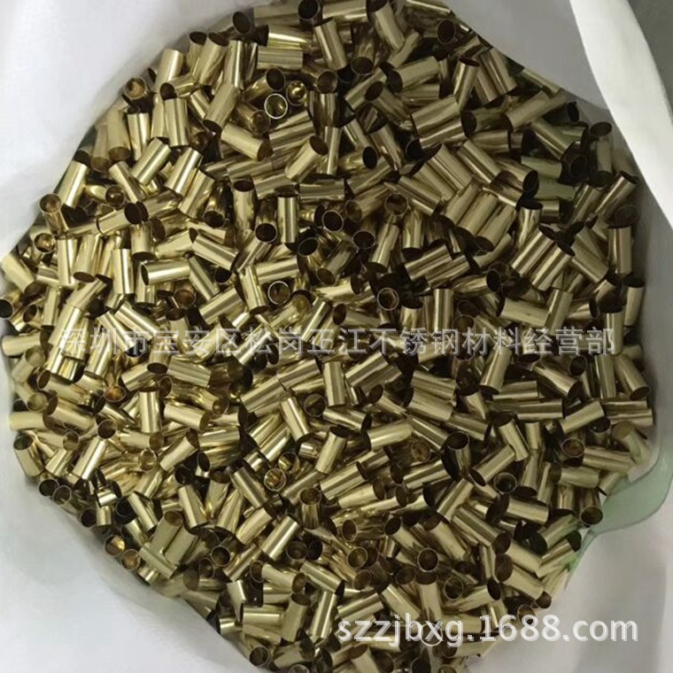 环保无铅黄铜管 空心黄铜管套 H62 H65 H68黄铜毛细管切割1 2 3 4