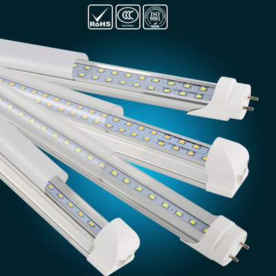 t8LED Double row Integration Super bright LED Fluorescent lamp Lamp tube Manufactor 1.2 rice 18Wled Fluorescent lamp led Lamp tube