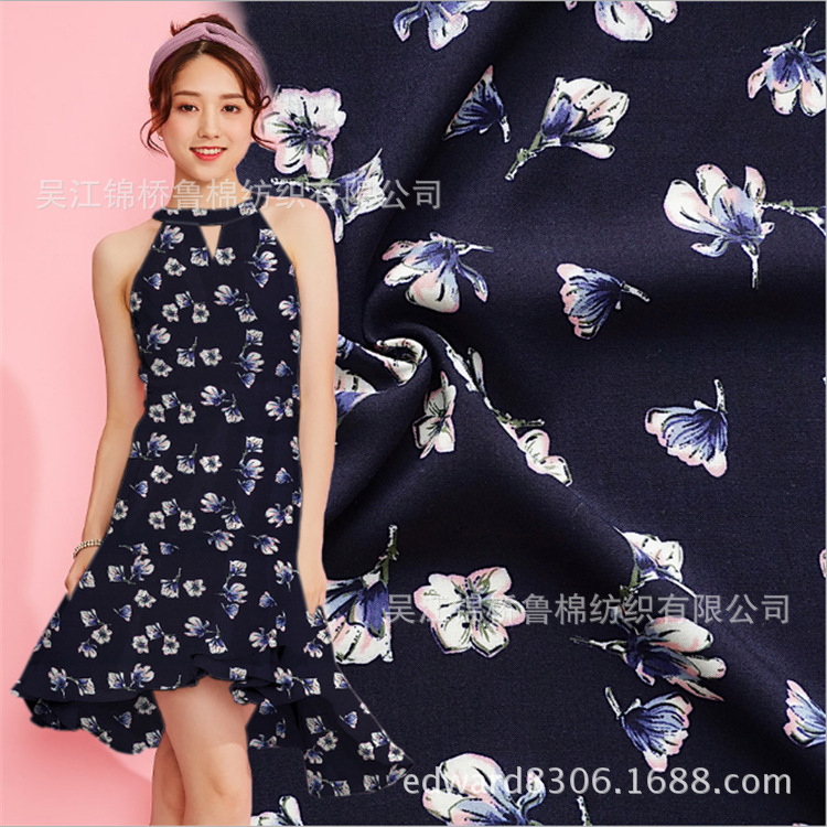 60 Poplin printing Voile 90*88 Bamboo cloth 3068 Cotton Plain cloth location printing Kerchief 2060