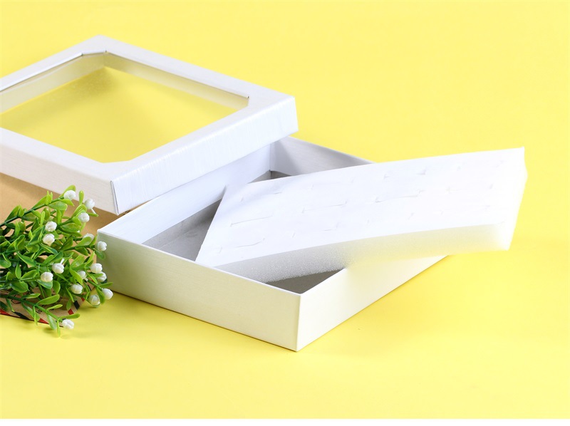 12 Hole Ring Display Box Transparent World Cover Carton Fashion Rings Storage Boxes display picture 9