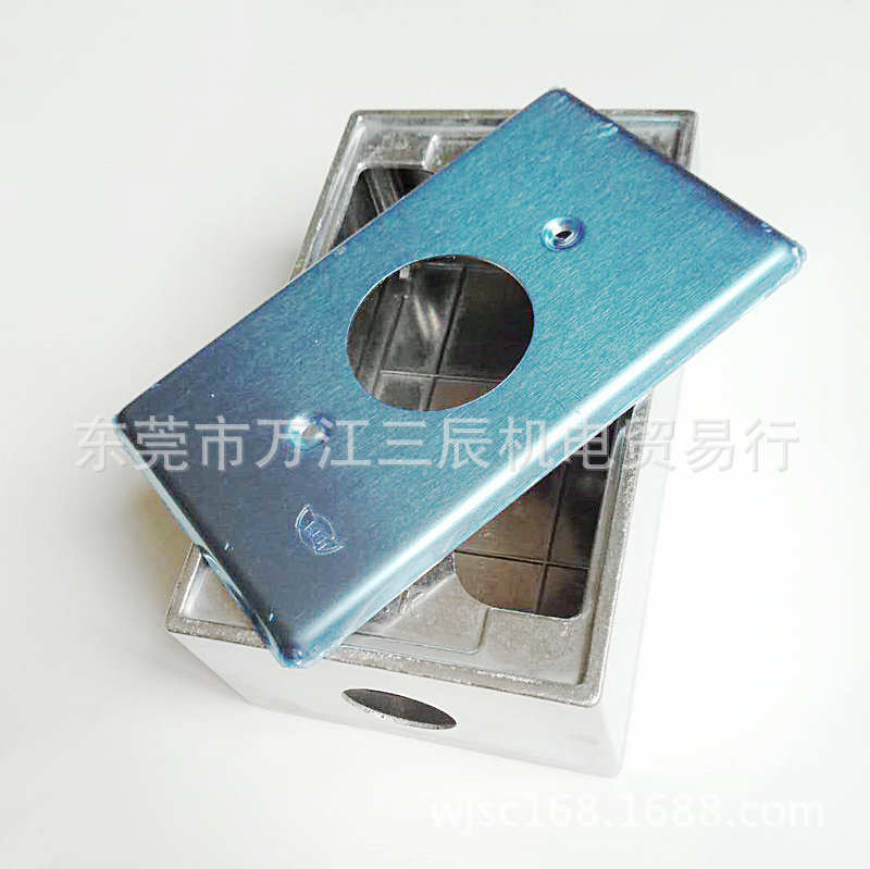 台湾隆光LKEW 插座面板不锈钢 LK9641墙壁插座面板41mm直径WN9614