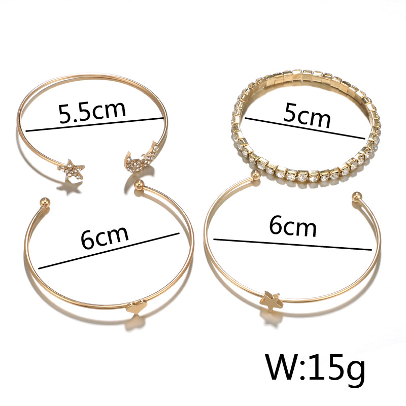 Fashion Alloy plating Bracelets Geometric Alloy NHGY0967Alloy