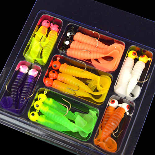 Suspending Paddle Tail Fishing Lures Soft Baits Bass Trout Fresh Water Fishing Lure