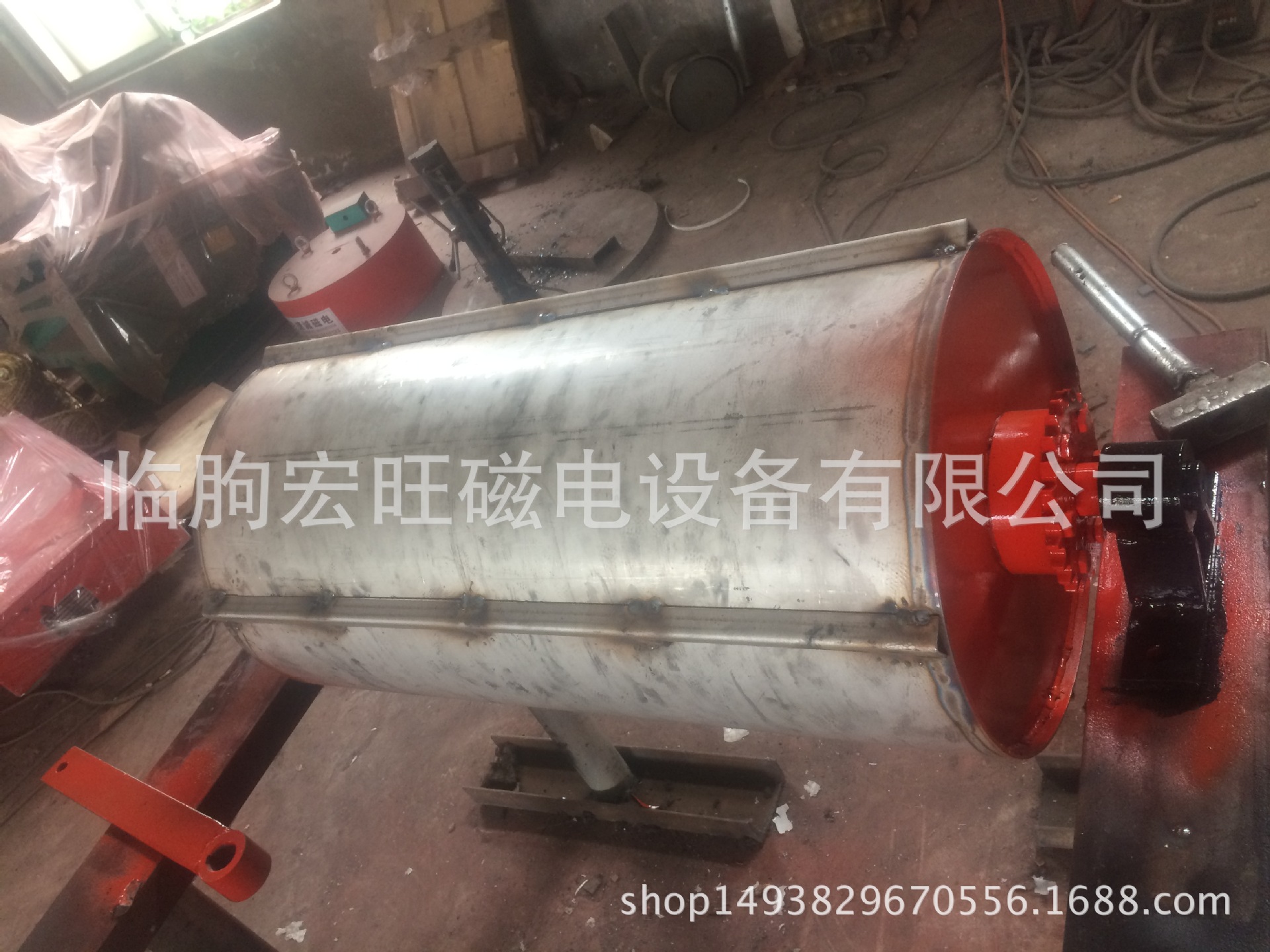 长期供应磁选机 永磁双滚筒筒式磁选机 高效磁选机 磁选设备