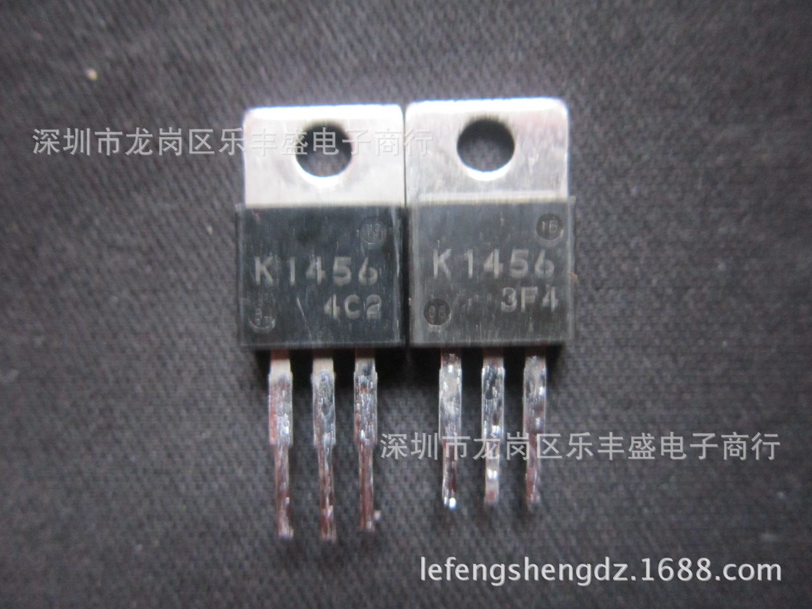 K1456 2SK1456 拆机三洋 TO-220 3A 900V N通道 功率MOSFET
