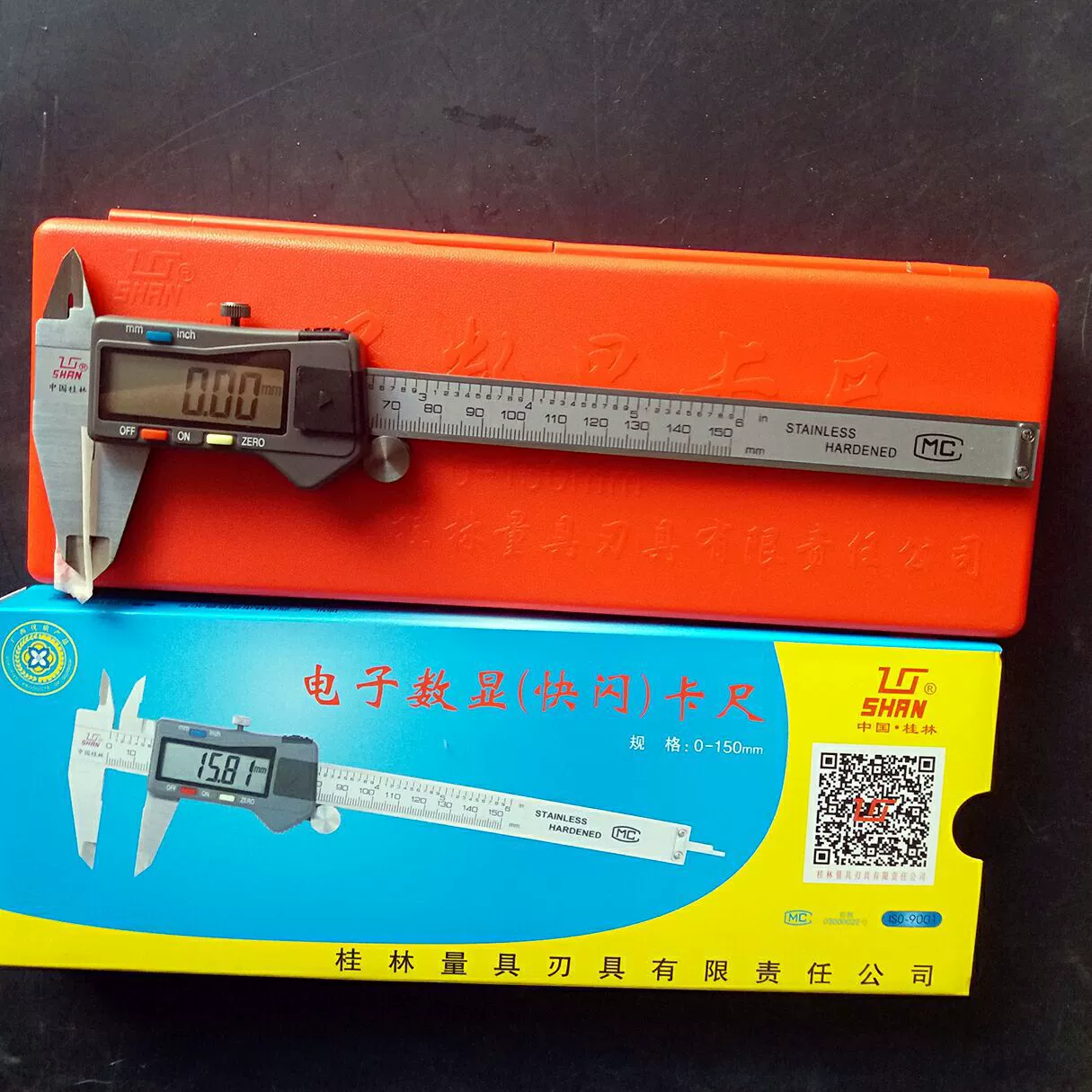 Металлический корпус Цифровая линейка Многофункциональный цифровой дисплей Электронный штангенциркуль Guilin Mountain Цифровой дисплей Штангенциркуль