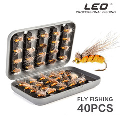 27841-A LEO/Leo【A6 Model Boxed Fly Fishing Hooks (40PCS)】