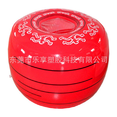 现有充气水果坐垫水果充气凳创意水果坐垫西瓜坐凳猕猴桃坐垫供应