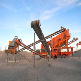 供应 50-500吨建筑砂石骨料破碎制砂线 矿山选矿碎石设备厂家破碎