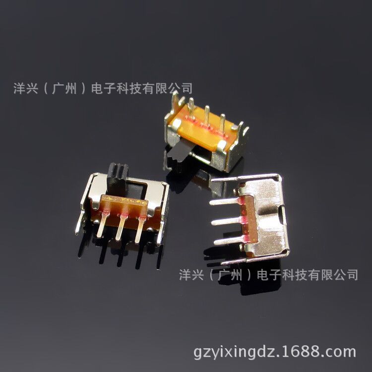 厂家直销三档六脚拨动开关 数码产品健身器材玩具开关定制批发