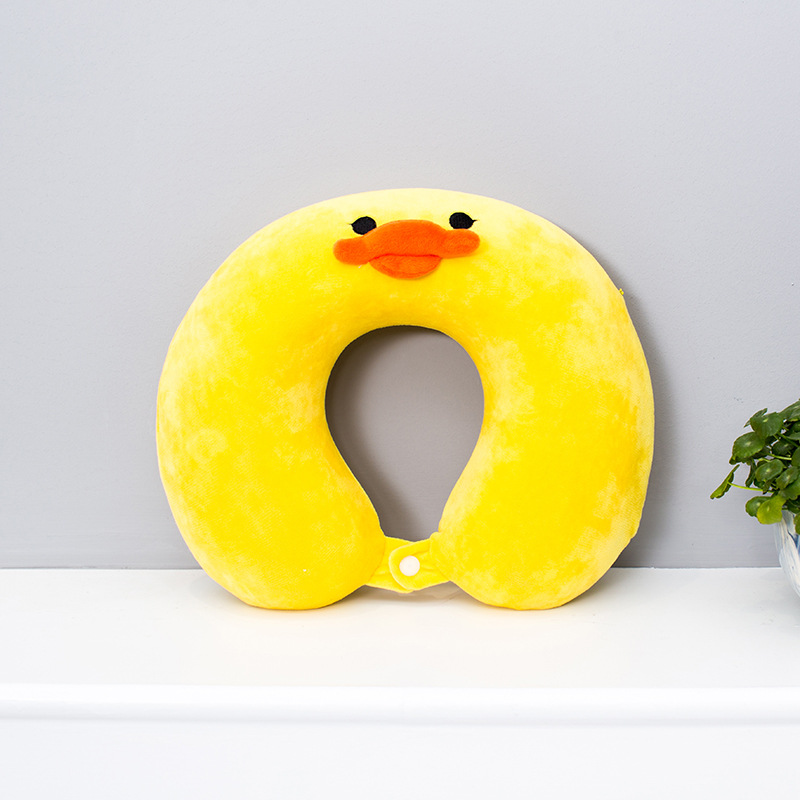 2019时尚热销新款刺绣动物记忆棉枕办公室腰靠护枕批发厂家直销详情图7