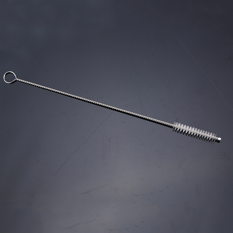 贝贝乐不锈钢加长管道清洗刷 钢丝试管刷多规格 小号试管刷毛刷