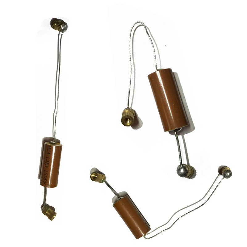 15KV150PF带引线陶瓷芯棒电容 高频高压耐温交流电容器