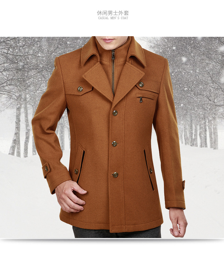 Manteau homme en Laine - Ref 3419035 Image 24