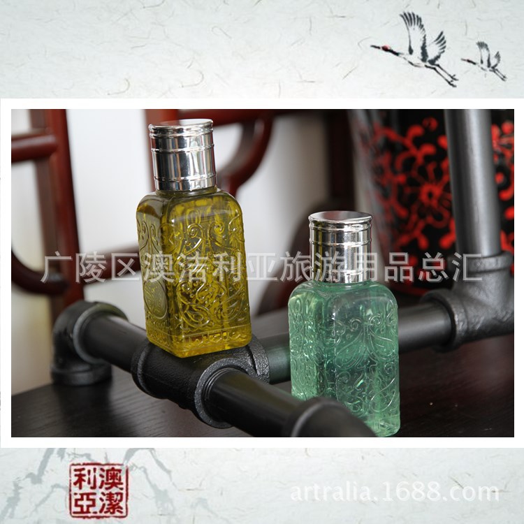 化妆品小样瓶 乳液分装瓶 五星级酒店洗发水瓶子60毫升浴盐瓶定