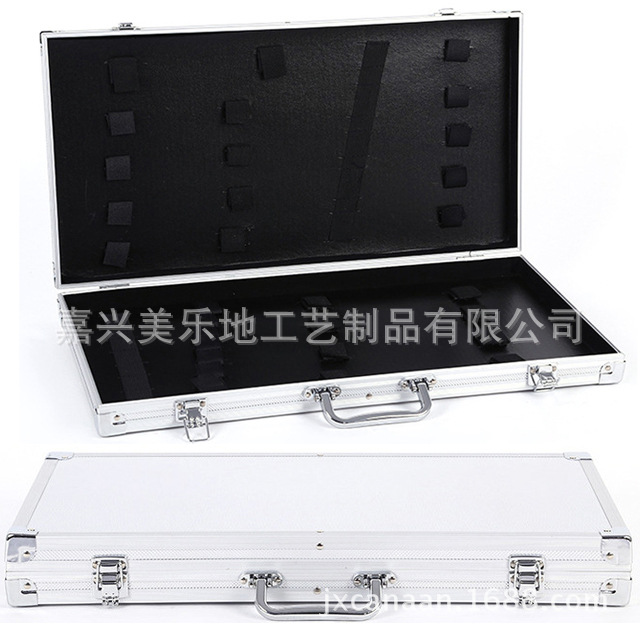 厂家高档便携式铝箱 时尚耐用剪刀储存箱 手提仪器工具箱