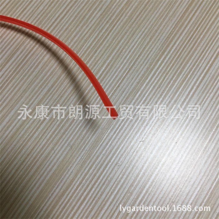 方形高品质割灌机打草绳配件供应，草坪修剪神器厂家直销