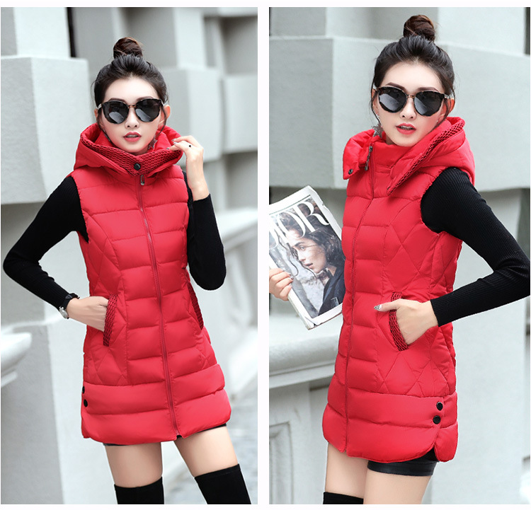 Gilet femme en Mélange de coton - Ref 3318181 Image 20