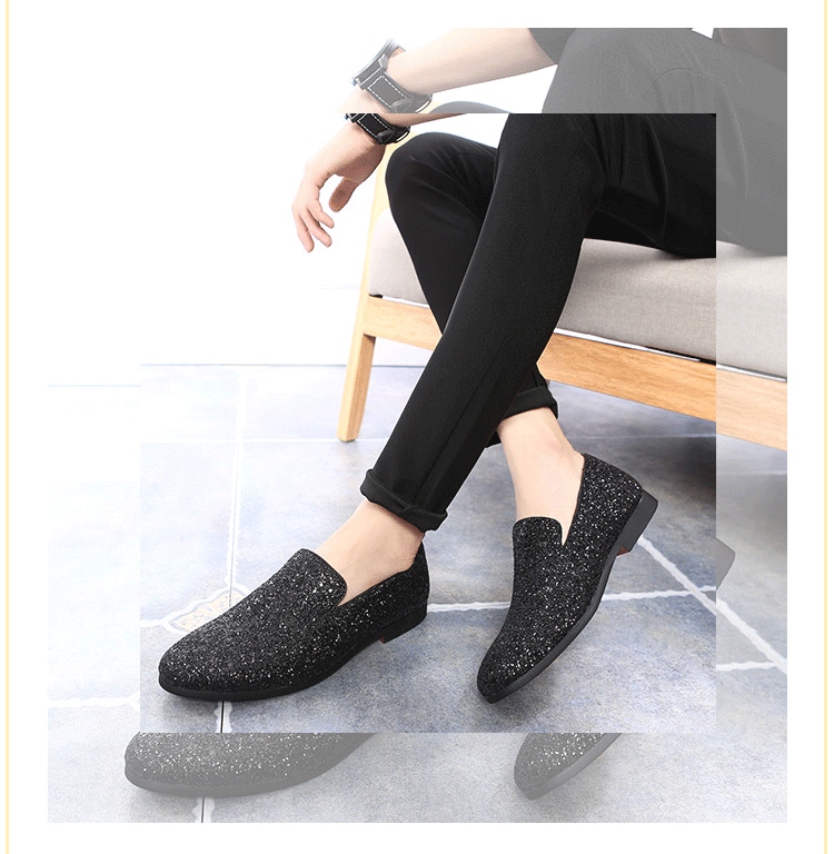 Zapatos Oxford de cuero sintético para hombre, cómodos para exteriores_voghion.com