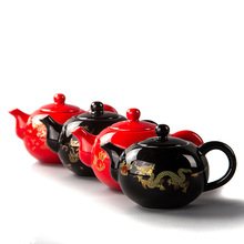 聚森中式陶瓷功夫茶壶单壶礼品茶具家用定制批发一件代发