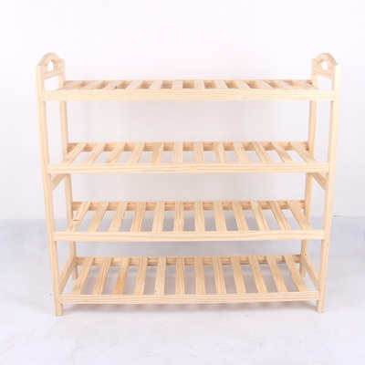 Manufactor wholesale solid wood household simple and easy shoe rack multi-storey Storage Shoe cabinet Simplicity modern Economic type Assemble shoe rack