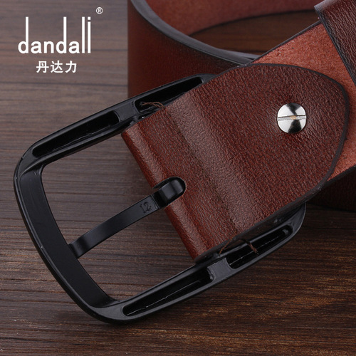 Foreign trade new retro all-match men's belt AliExpress gun black sun buckle belt youth decorative trouser belt
