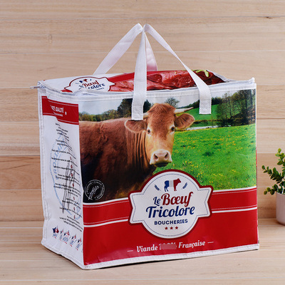 Manufactor Direct selling originality portable Non-woven fabric Cooler bag Take-out food Insulation package heat preservation Fresh keeping Ice bag Bento bag customized